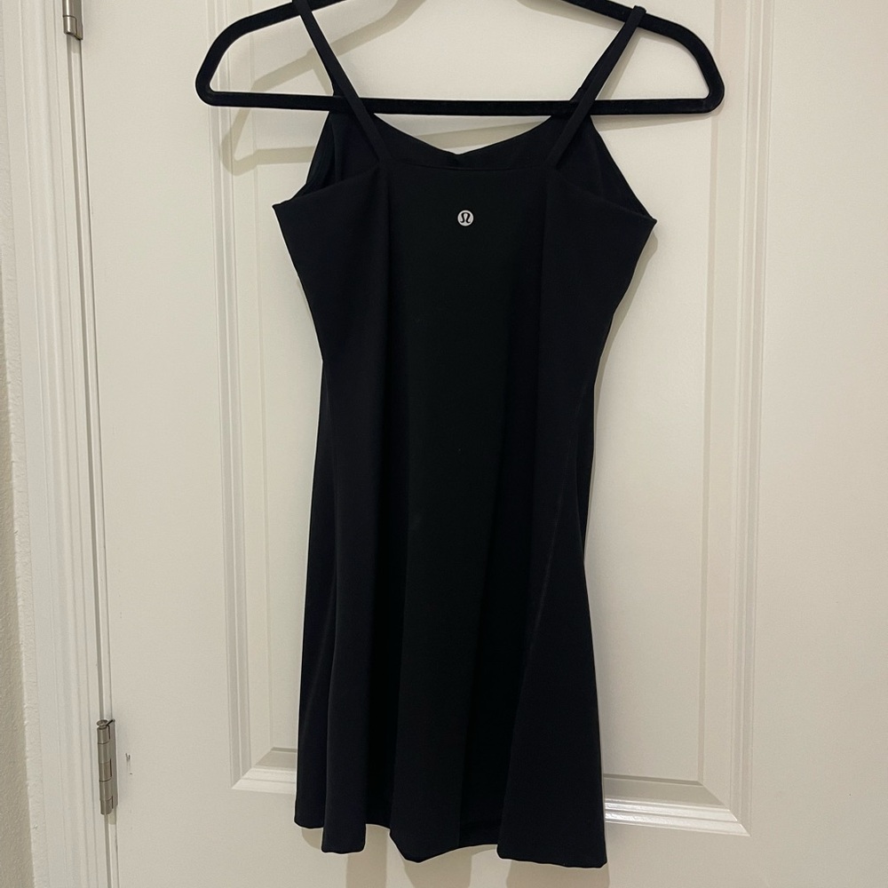 lululemon athletica Black Mini Slip Dress - Picture 7 of 9